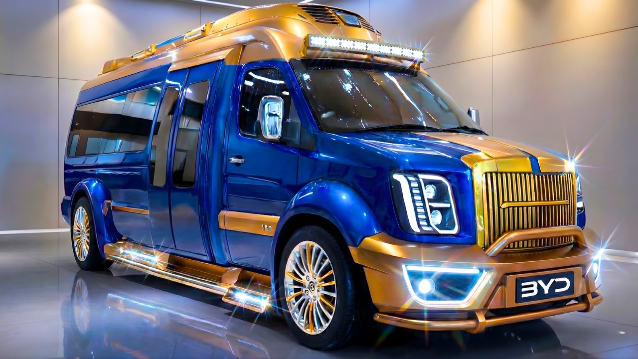 2027 BYD T5 Motorhome Combines Clean Energy, Spacious Layout and Modern Amenities